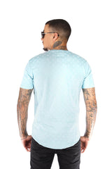 Relaxed Fit Blue Tee - George V 