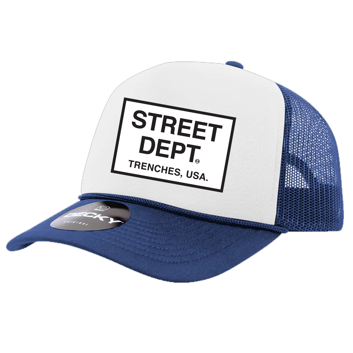 STREET DEPARTMENT TRUCKER HAT MULTI COLORS