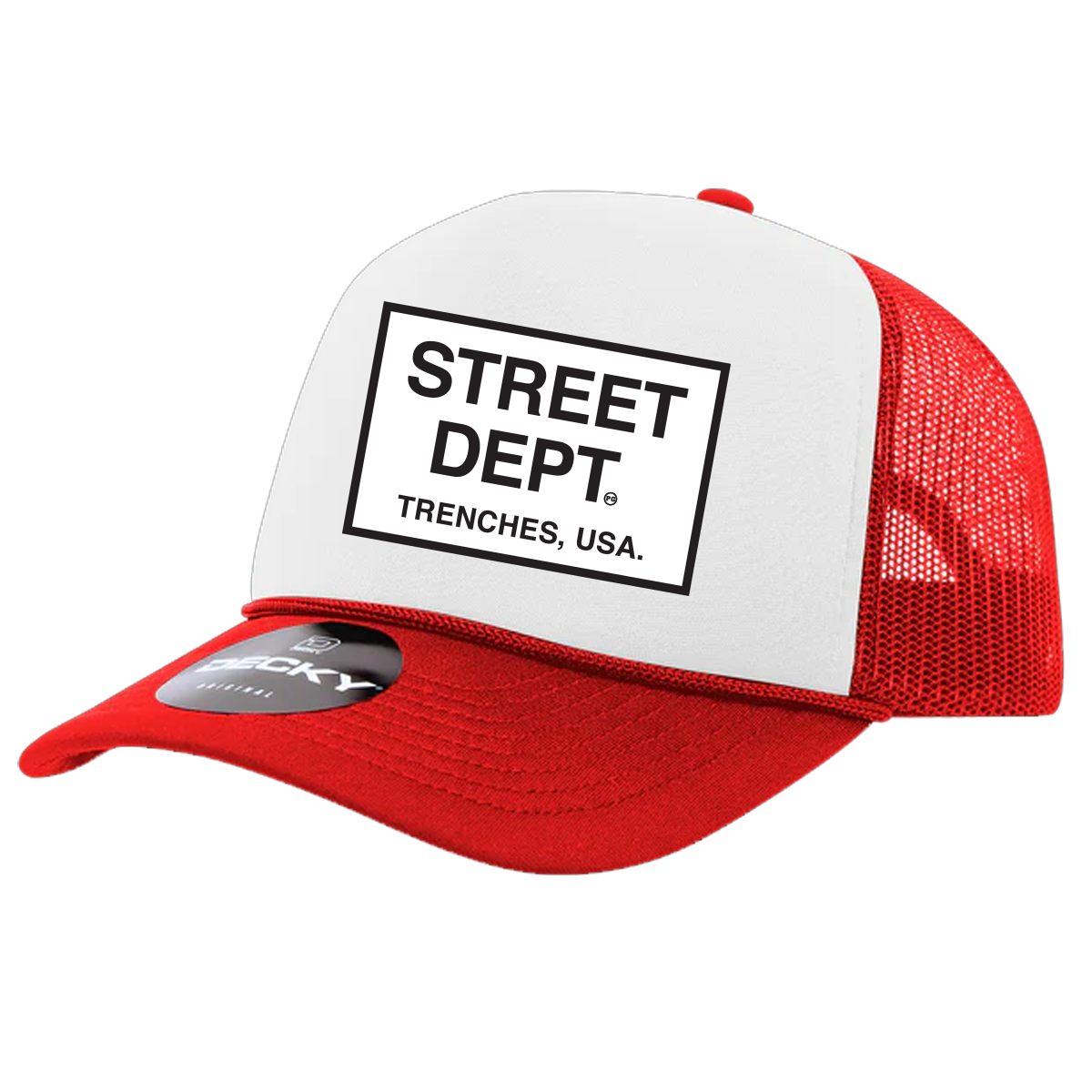 STREET DEPARTMENT TRUCKER HAT MULTI COLORS