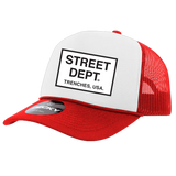 STREET DEPARTMENT TRUCKER HAT MULTI COLORS