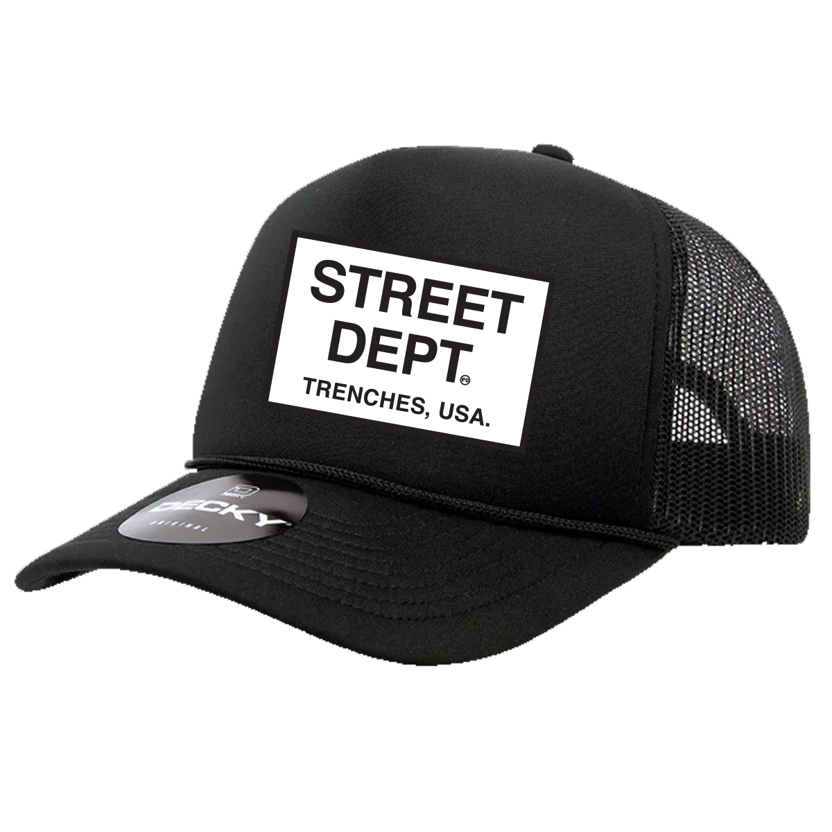 STREET DEPARTMENT TRUCKER HAT MULTI COLORS