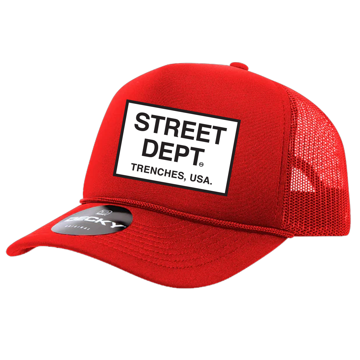 STREET DEPARTMENT TRUCKER HAT MULTI COLORS