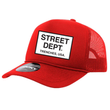 STREET DEPARTMENT TRUCKER HAT MULTI COLORS