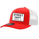 STREET DEPARTMENT TRUCKER HAT MULTI COLORS