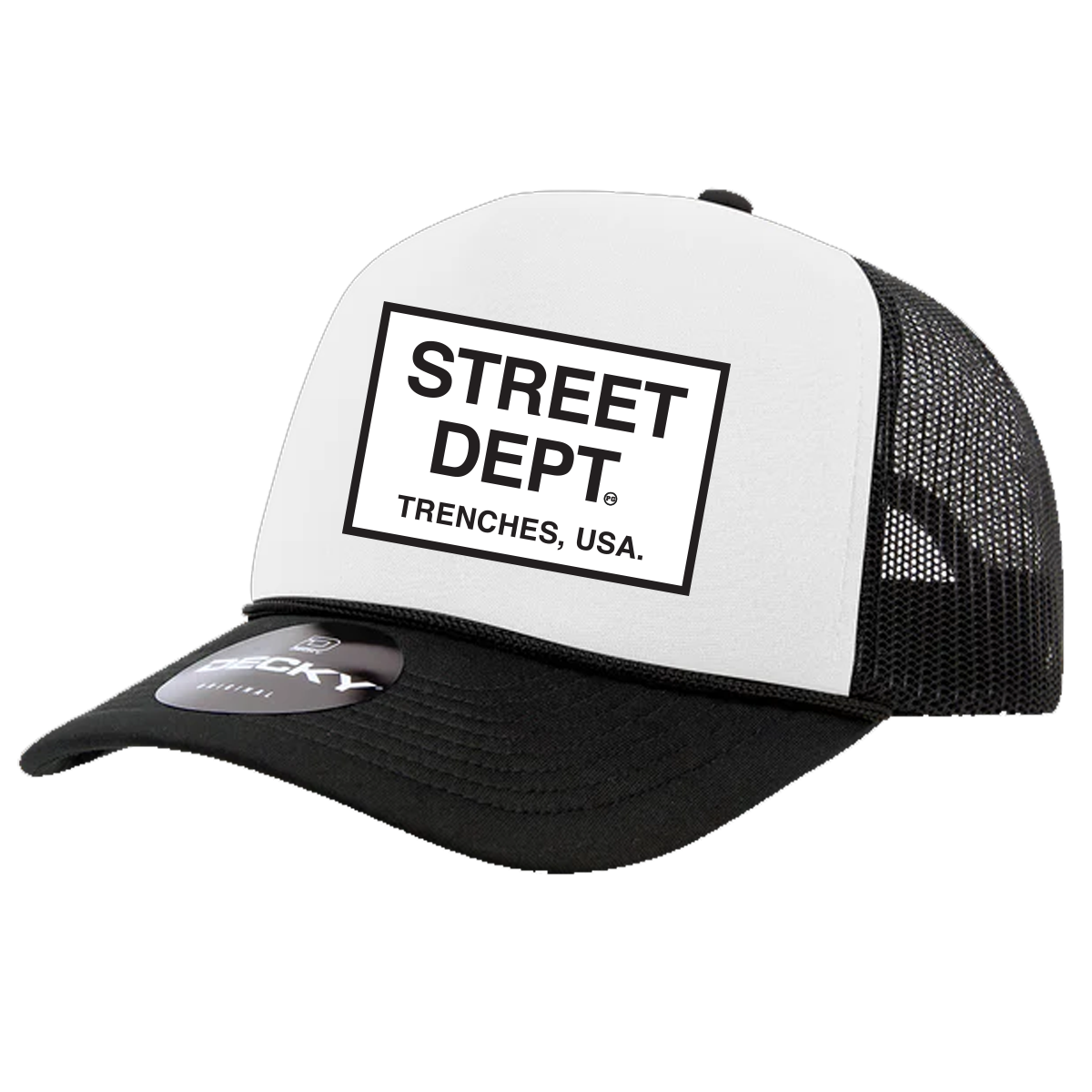 STREET DEPARTMENT TRUCKER HAT MULTI COLORS