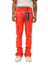 Doctrine - Leather Stacked - Red