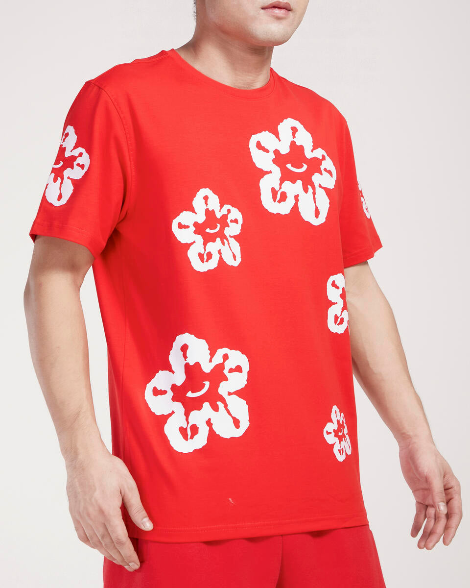 Casual Red T-Shirt for Men