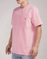 Casual Men's Pink T-Shirt