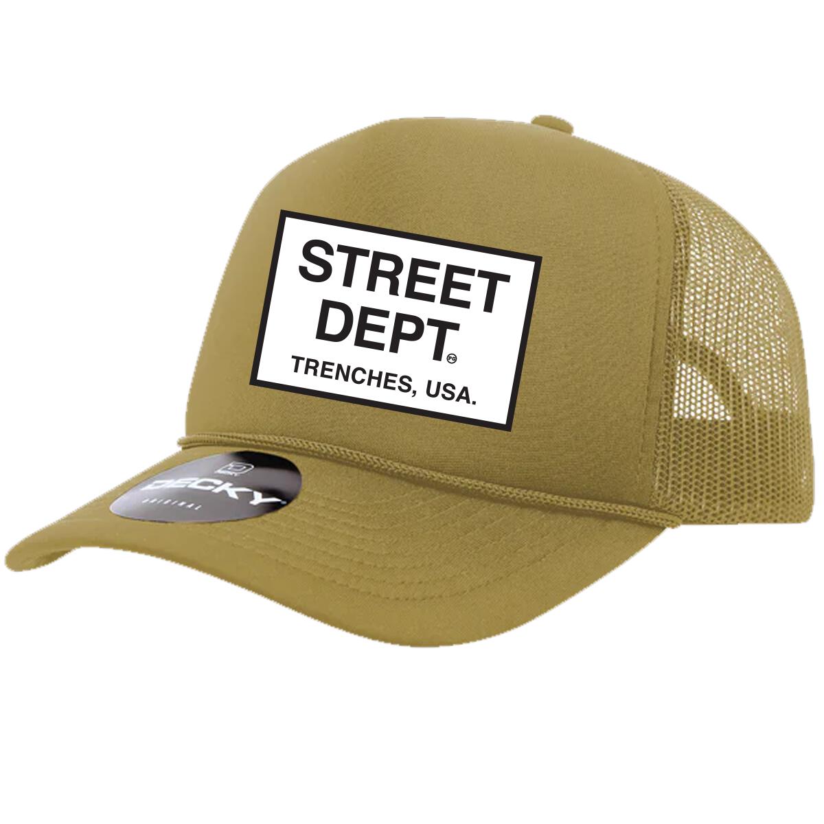 STREET DEPARTMENT TRUCKER HAT MULTI COLORS