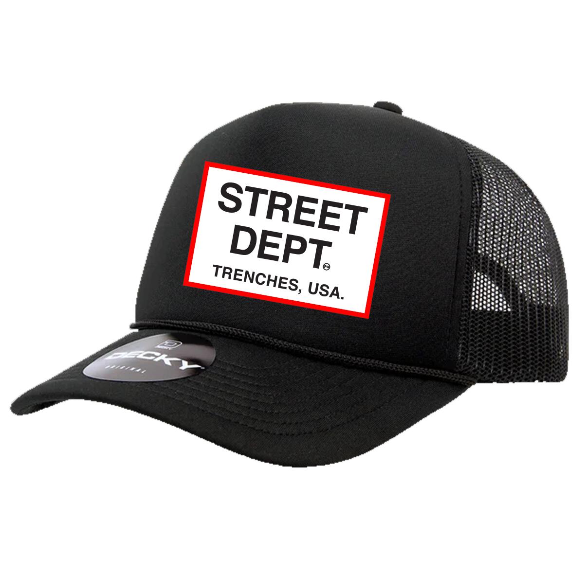 STREET DEPARTMENT TRUCKER HAT MULTI COLORS