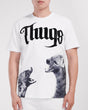 Roku Studio White T-Shirt with Hyena Graphic