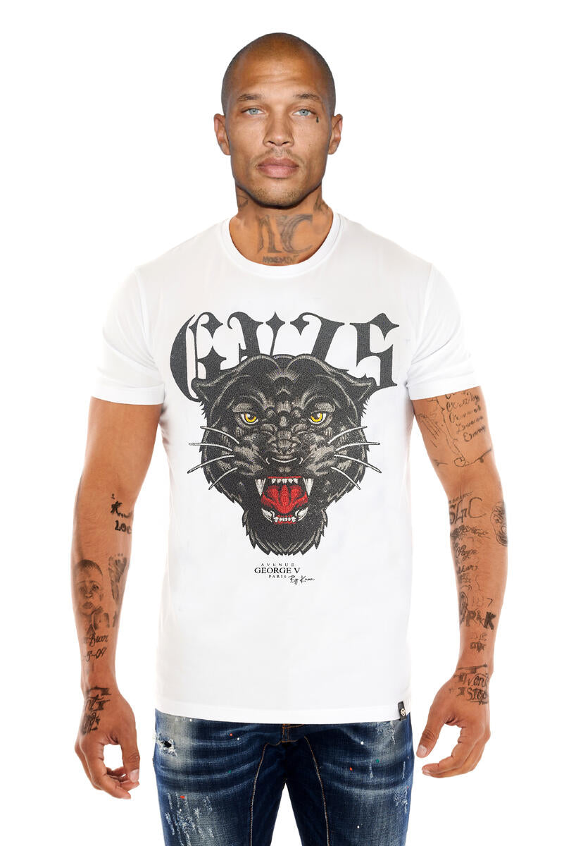 GEORGE V PARIS - GVS2709 T SHIRT TIGER MULTI COLORS