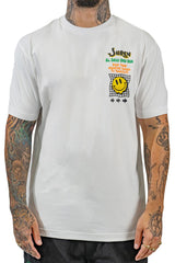 Men's Casual White T-Shirt 