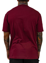 Burgundy Stay Focused T-Shirt 