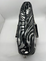 SPRAYGROUND ZEBRA DRIP TOTE BAG