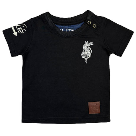 Elite- Infant Black Tee