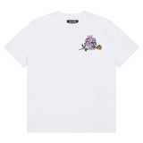 Men's White Graphic Tee - Close-Up