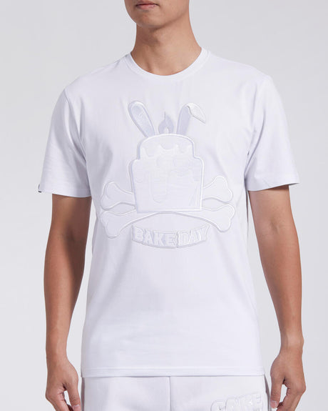 Rebel Mind Wedding Cake T-Shirt in Bake Bunny White