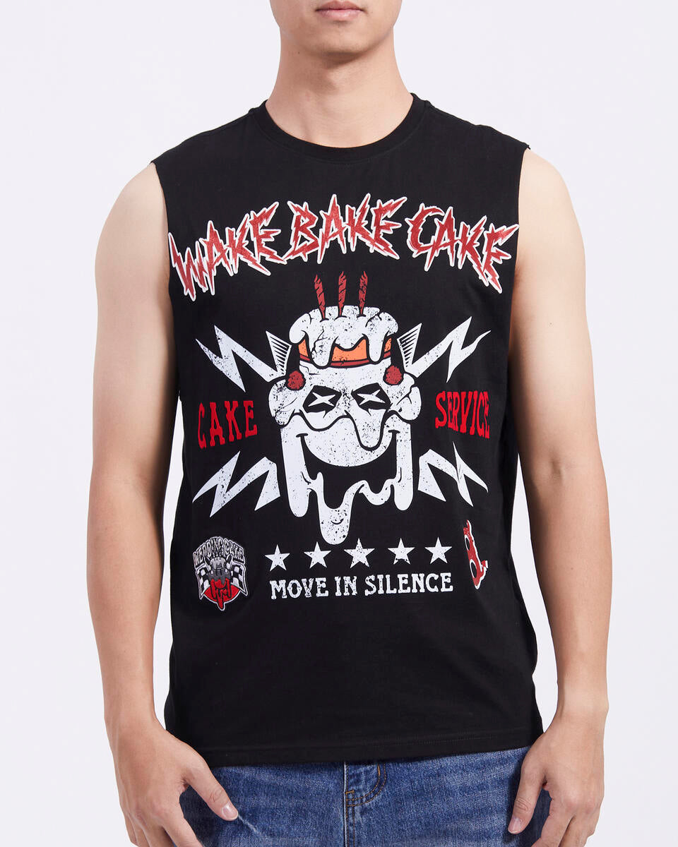 Wedding Cake - Cut OFF T Shirt - Move On Silence