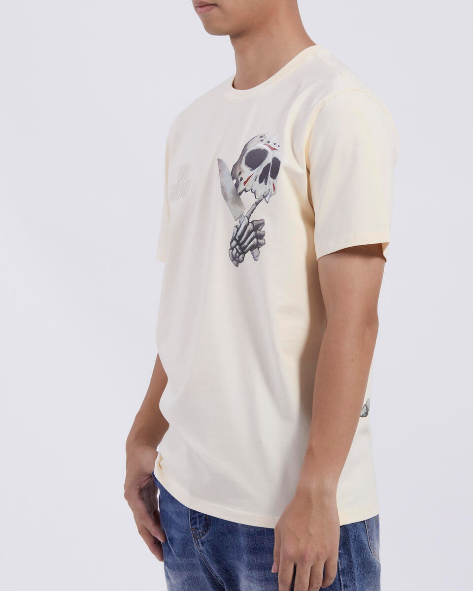 Bad Habbit After Dark T-shirt in cream color