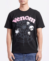 Model wearing Roku Studio Venom T-shirt  Black