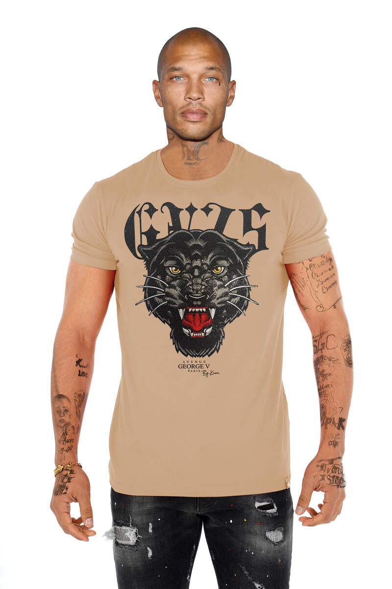 GEORGE V PARIS - GVS2709 T SHIRT TIGER MULTI COLORS