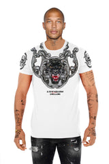 GEORGE V PARIS - GVS2726 T SHIRT TIGER MULTI COLORS