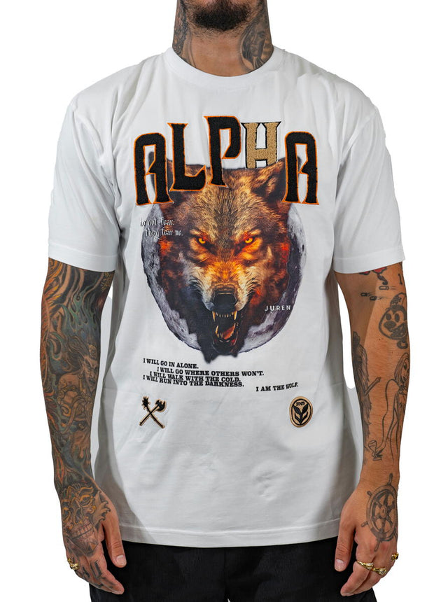 Juren Alpha Wolf Chenille T-Shirt Multi Color