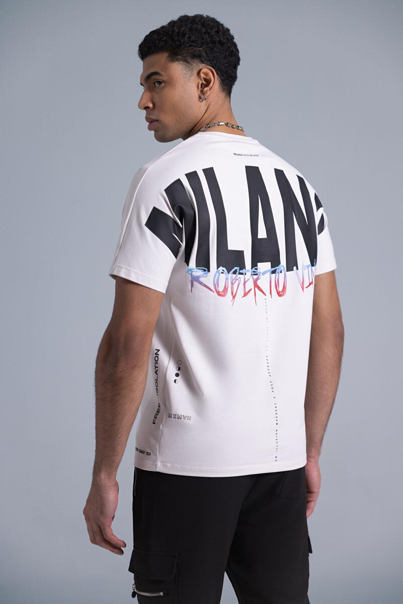 ROBERTO VINO MILANO BIG LOGO T-SHIRT US-04