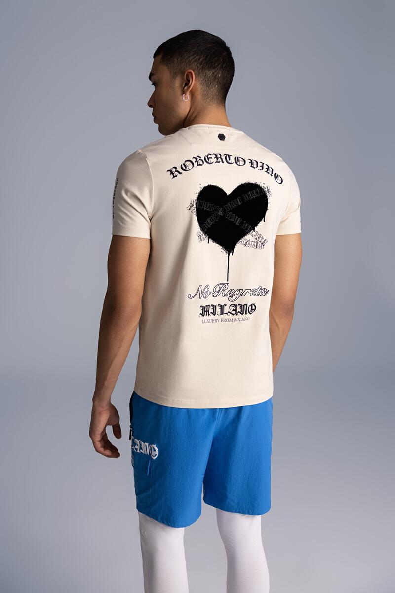 ROBERTO VINO MILANO HEART T-SHIRT US-16