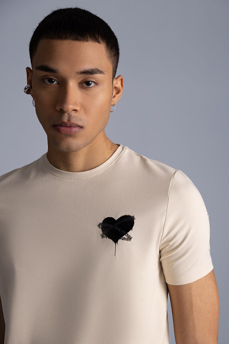 ROBERTO VINO MILANO HEART T-SHIRT US-16