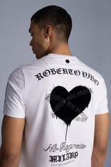 ROBERTO VINO MILANO HEART T-SHIRT US-16