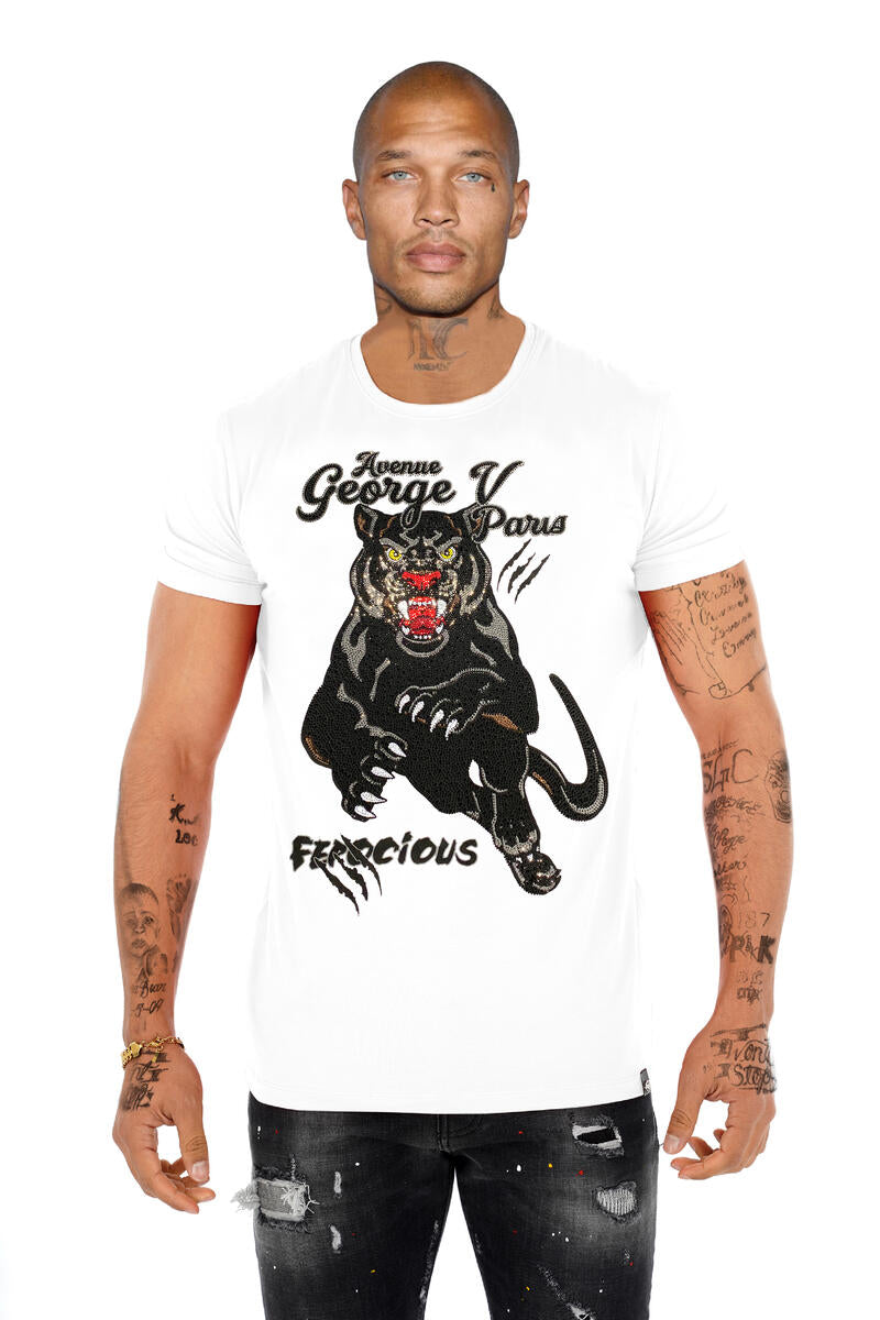 GEORGE V PARIS - GV02745 T SHIRT FEROCIOUS TIGER