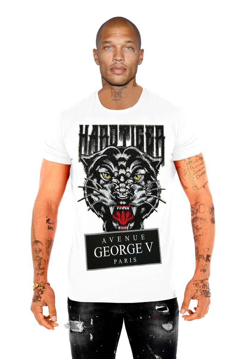 GEORGE V PARIS - GVS2743 T SHIRT HARD TIGER MULTI COLORS