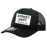 STREET DEPARTMENT TRUCKER HAT MULTI COLORS