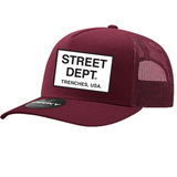 STREET DEPARTMENT TRUCKER HAT MULTI COLORS