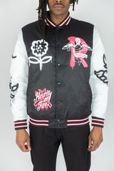 REBEL MINDS AMOUR NYLON JACKET