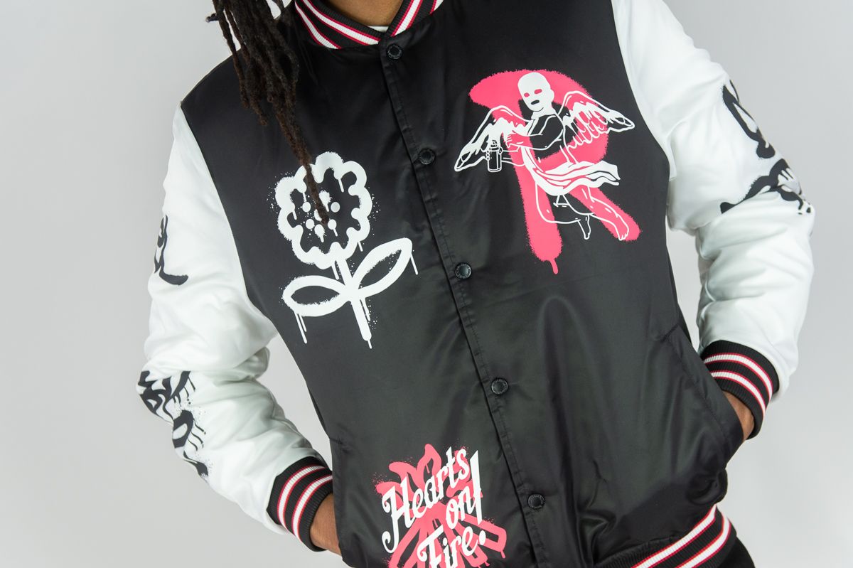 REBEL MINDS AMOUR NYLON JACKET