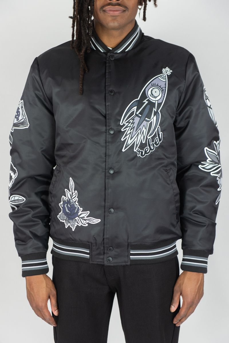 REBEL MINDS FLY HIGH NYLON JACKET