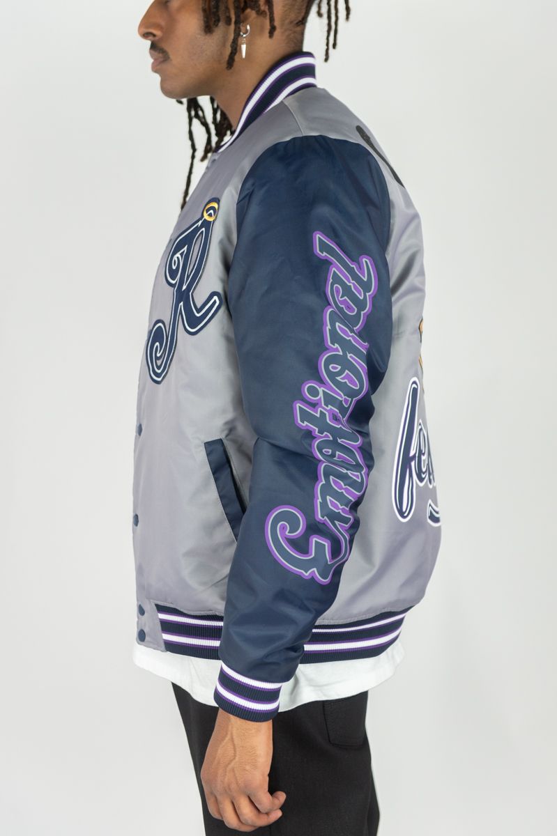 REBEL MINDS CATCH FEELINGS NYLON JACKET