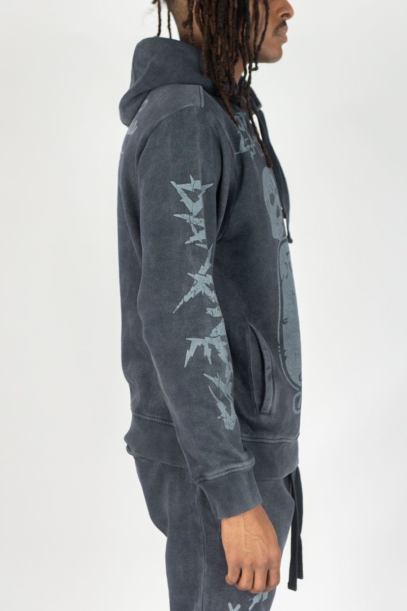 REBEL MINDS DARKEST ERA JOGGER SET CHARCOAL