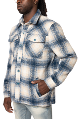 SMOKE RISE LINED FLANNEL OVERSHIRT