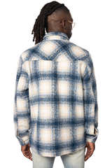 SMOKE RISE LINED FLANNEL OVERSHIRT