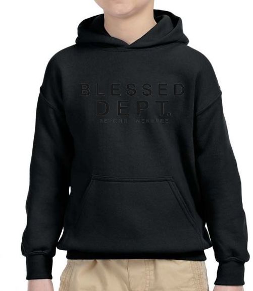 DISASTER KIDS BLESSED DEPARTMENT HOODIE MULTI COLORS