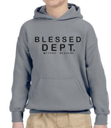 DISASTER KIDS BLESSED DEPARTMENT HOODIE MULTI COLORS