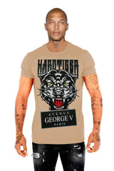 GEORGE V PARIS - GVS2743 T SHIRT HARD TIGER MULTI COLORS