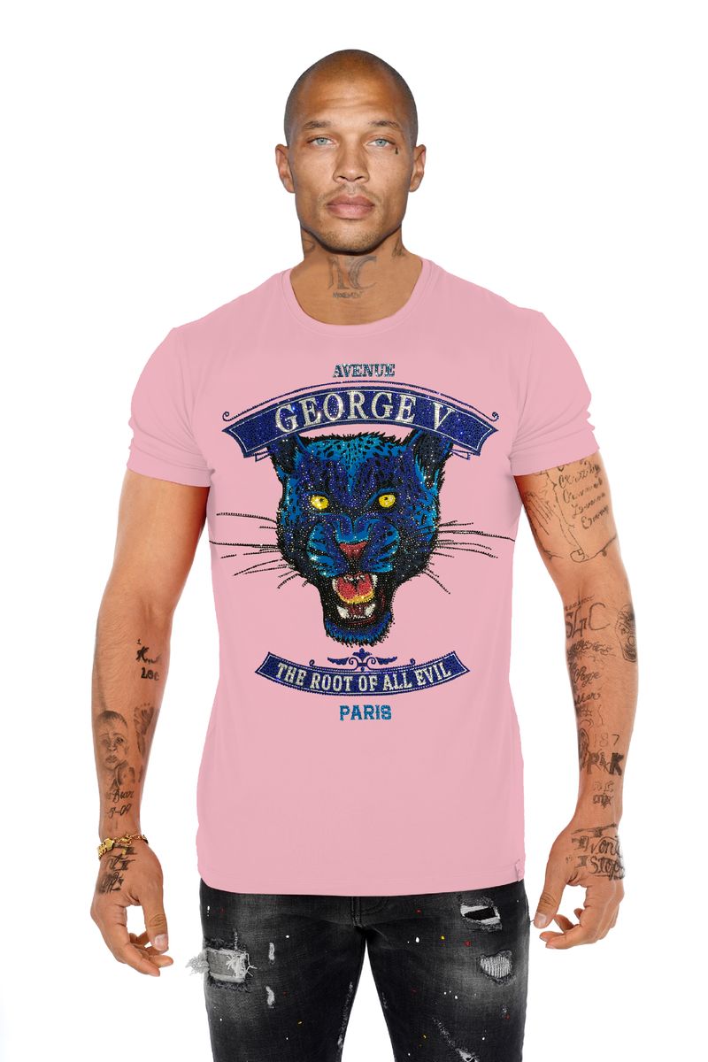 GEORGE V PARIS - GVS2275 T SHIRT THE ROOT OF EVIL MULTI COLORS