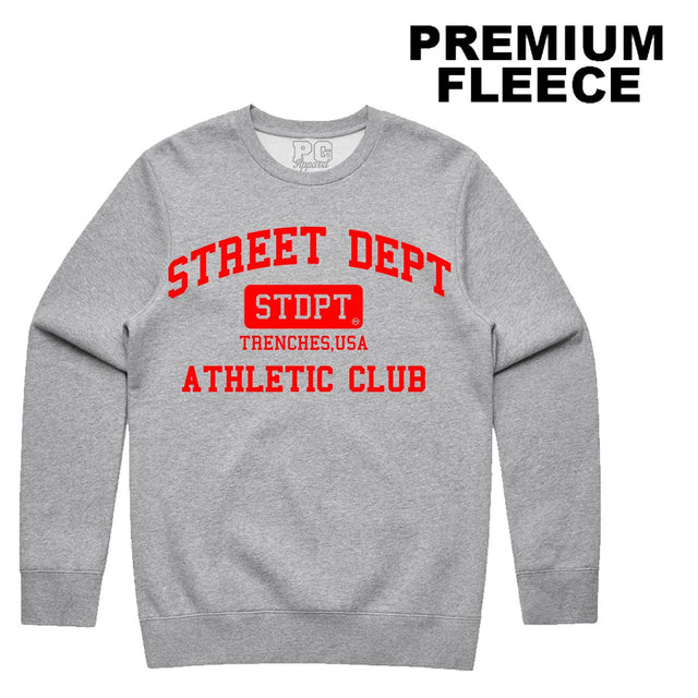 STREET DEPARTMENT ATHLETIC CLUB CREW NECK SWEATSHIRT