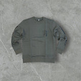 REELISTIK BONES CREW NECK SWEATSHIRT CHARCOAL