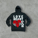 REELISTIK LOVE HEART CLUB HOODIE MULTI COLORS